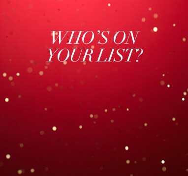 Who's On Your List?