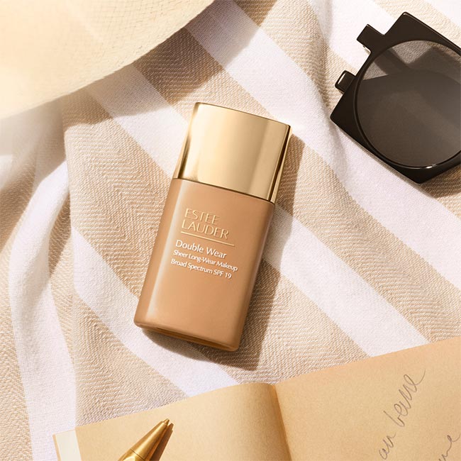 Photo of passport makeup foundation Double Wear Sheer