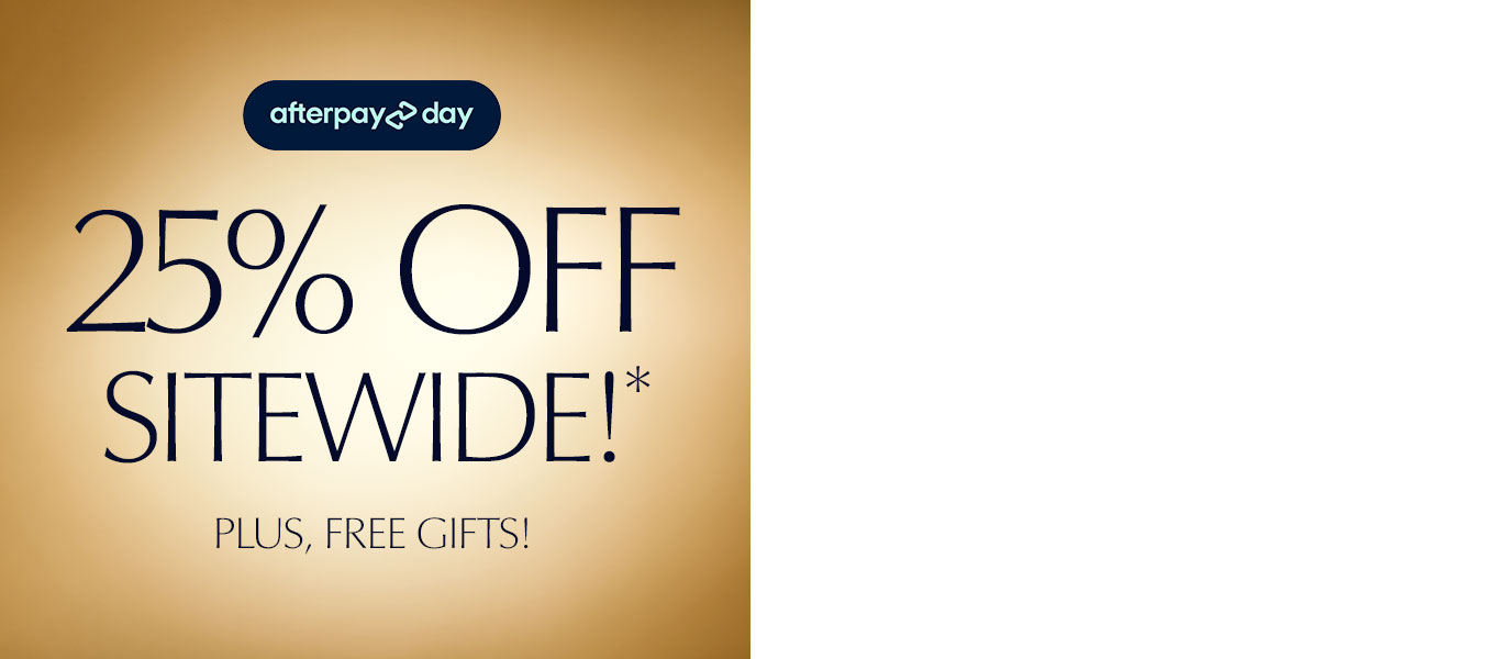 Afterpay Day 25% Off Sitewide