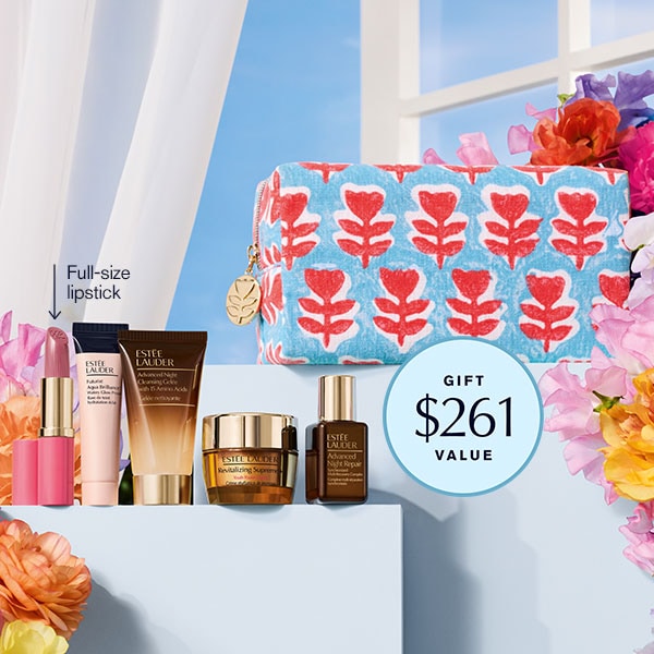 Free 6-Piece Gift with $99 spend.