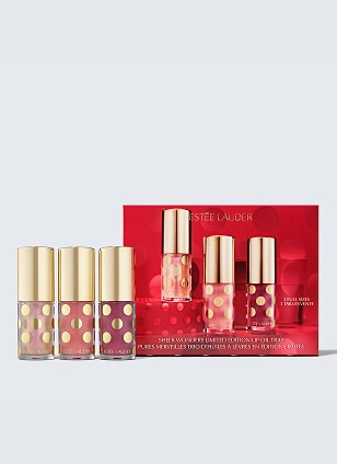 Sheer Wonders Holiday Lip Oil Trio