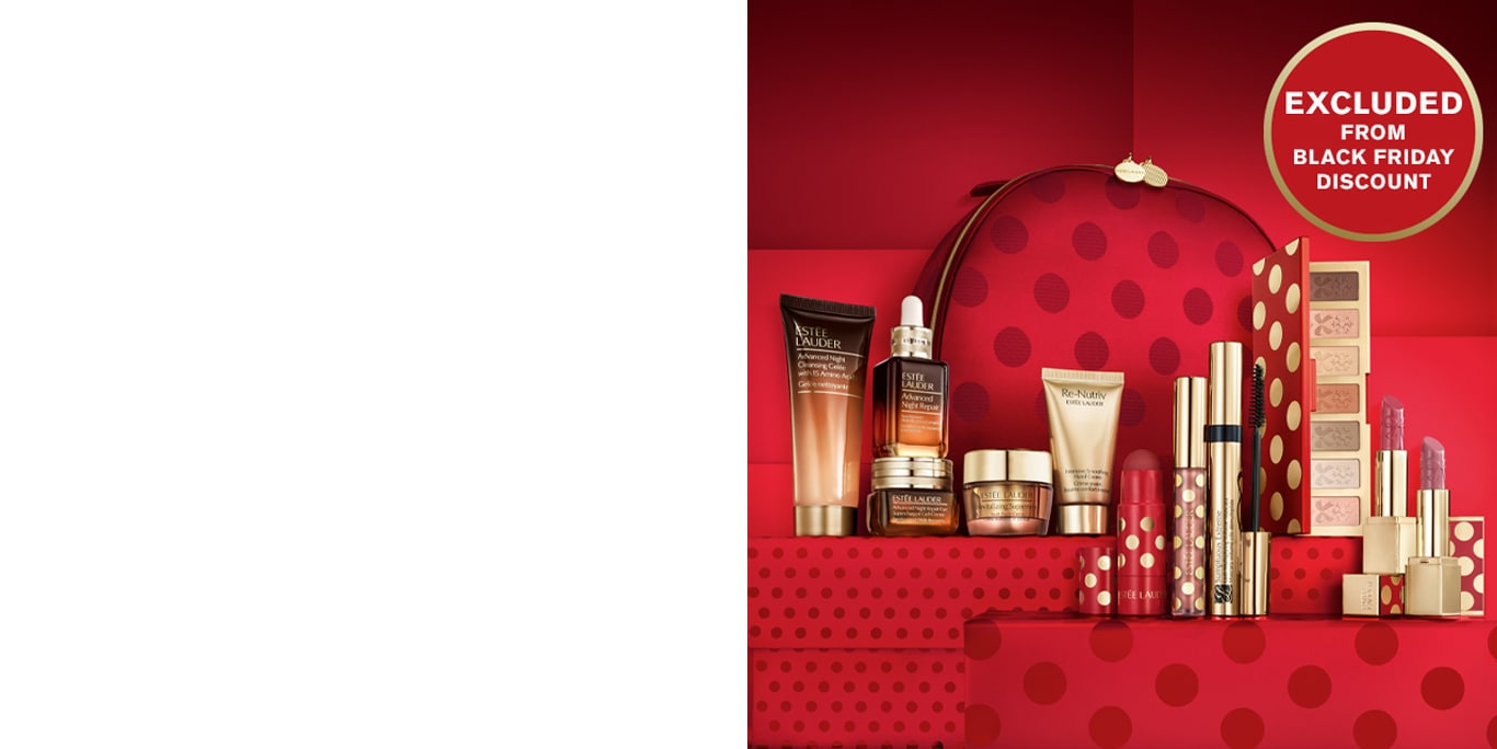 Purchase your 12-piece Holiday Beauty Blockbuster (includes 7 full-sizes!) for just $250 with any Estée Lauder purchase of $99 or more in the same transaction.*EXCLUDED FROM BLACK FRIDAY DISCOUNT