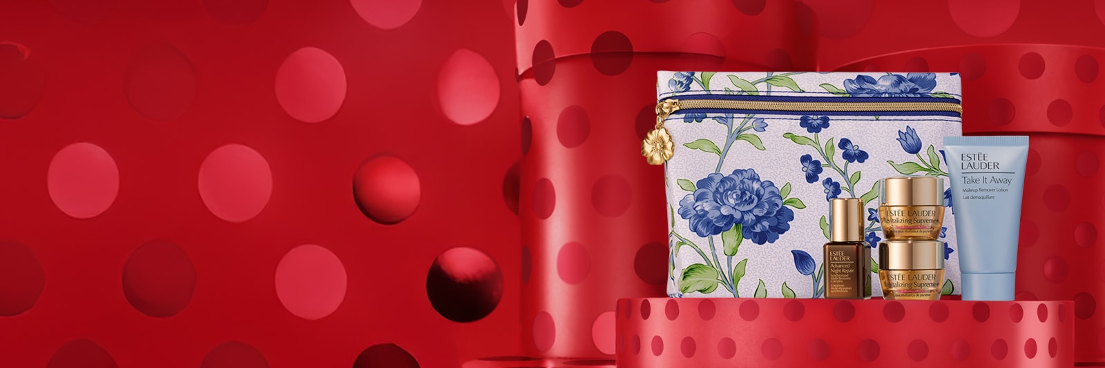 Free 5-Piece Gift with any $150+ purchase. Plus, receive a Free Full-Size Double Wear Mascara with $250+ spend.