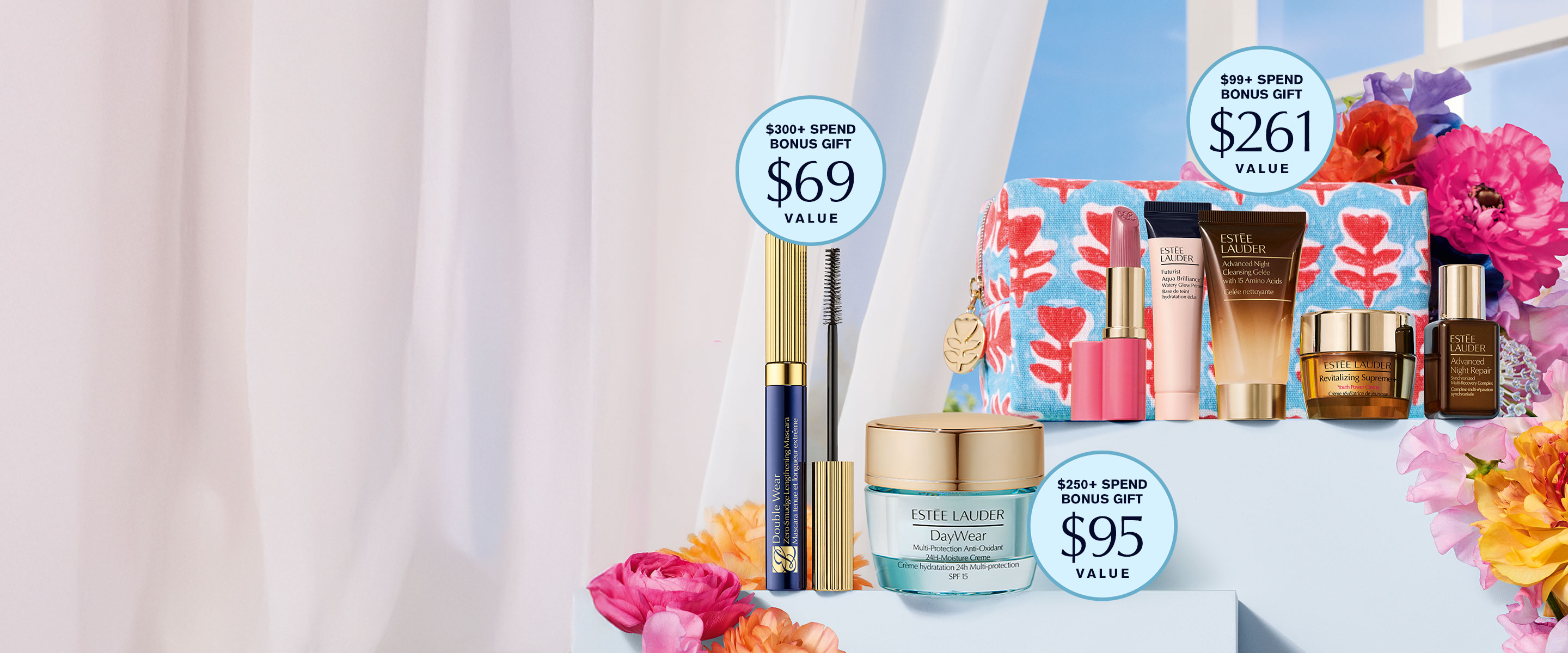 Free 6-Piece Gift with $99+ spend, plus bonus best selling gift with your $250+ spend.