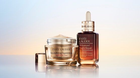 photo of morning skincare routine products