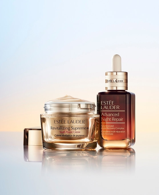 photo of morning skincare routine products
