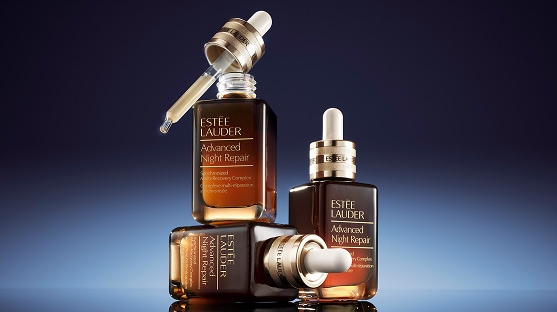 photo of estee lauder face serum advanced night repair serum